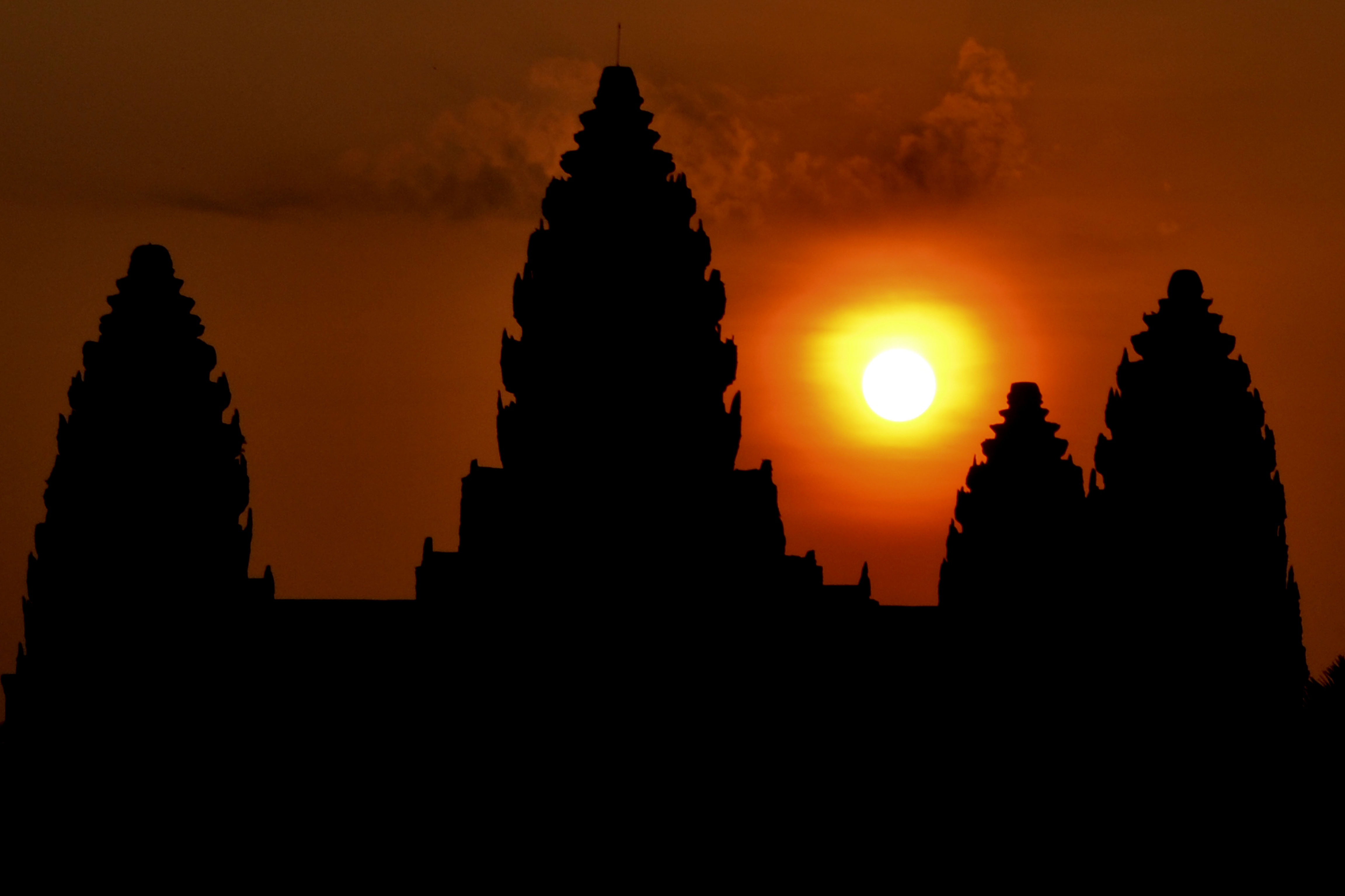 Viajes y fotos. Ruinas de Angkor wat. Templos en Camboya.